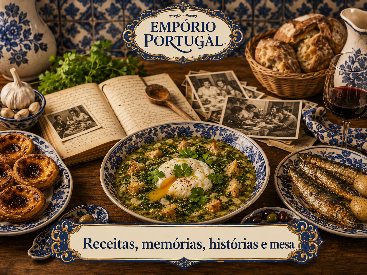 Comunidade Empório Portugal, receitas e memórias à mesa