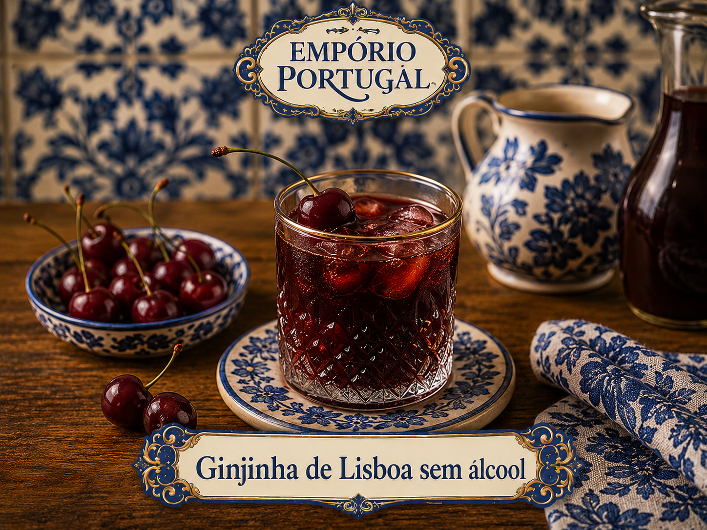 Foto do guia Ginjinha de Lisboa sem álcool - cozinha portuguesa tradicional