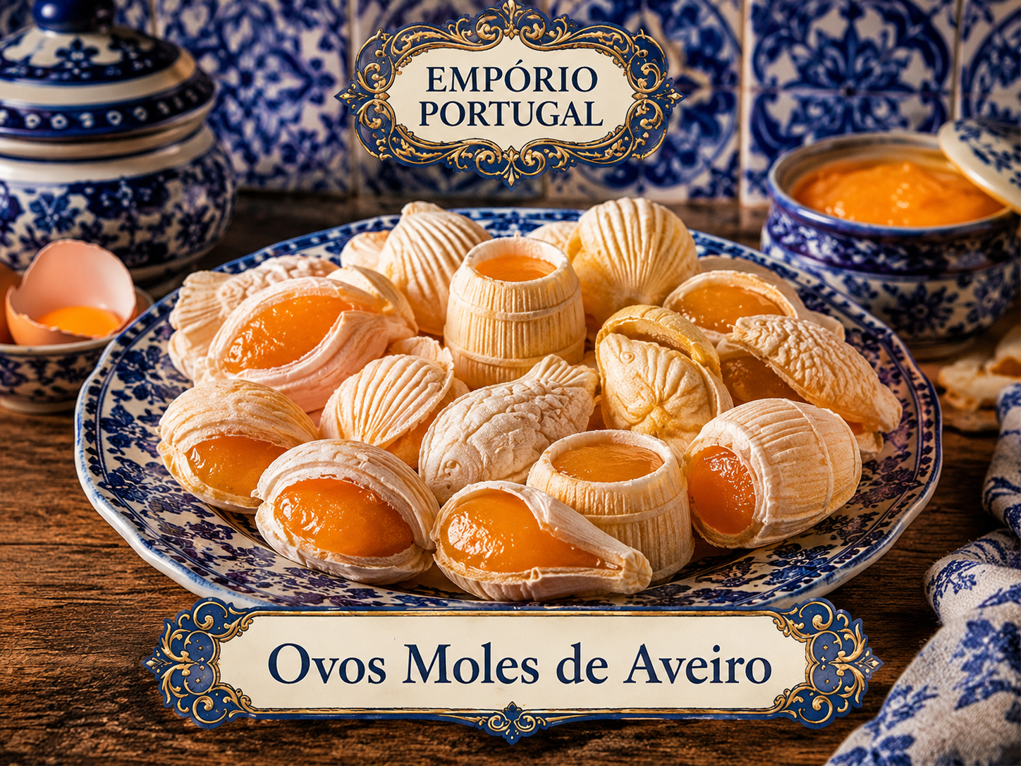 Doces e pastelaria — curadoria editorial Empório Portugal