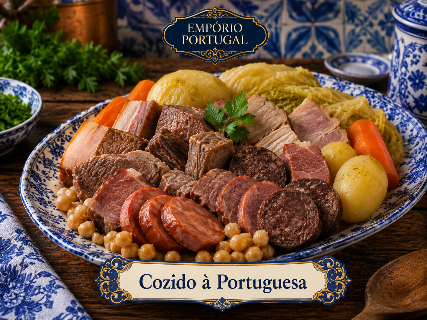 Foto de Cozido à portuguesa - receita portuguesa tradicional